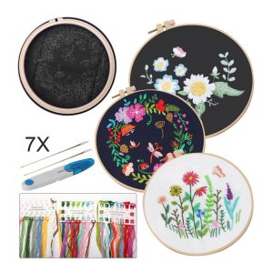 Embroidery Beginners DIY Kits