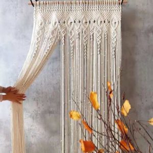 2m Macrame Curtain Panel