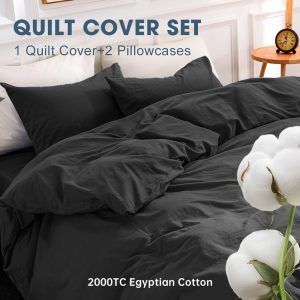 Egyptian Cotton Quilt Cover Set
