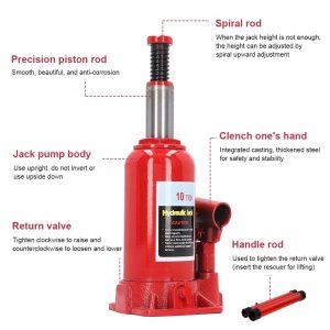 10Ton Hydraulic Bottle Jack