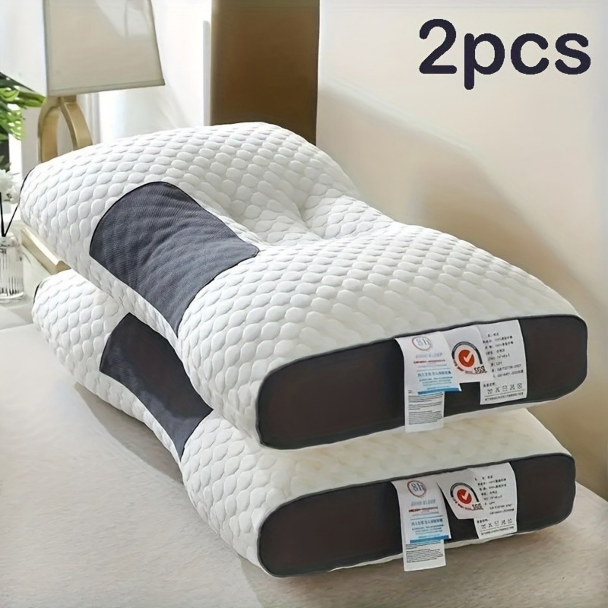 2 Massage Neck Pillows