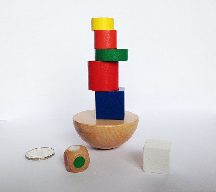 wooden balance game - Image 8
