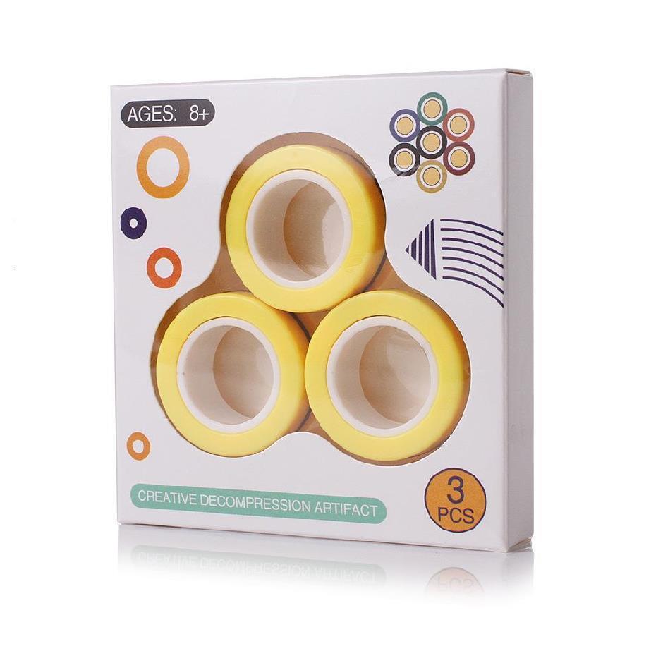 Fidget Spinner Magnetic Bracelet Ring - Image 3