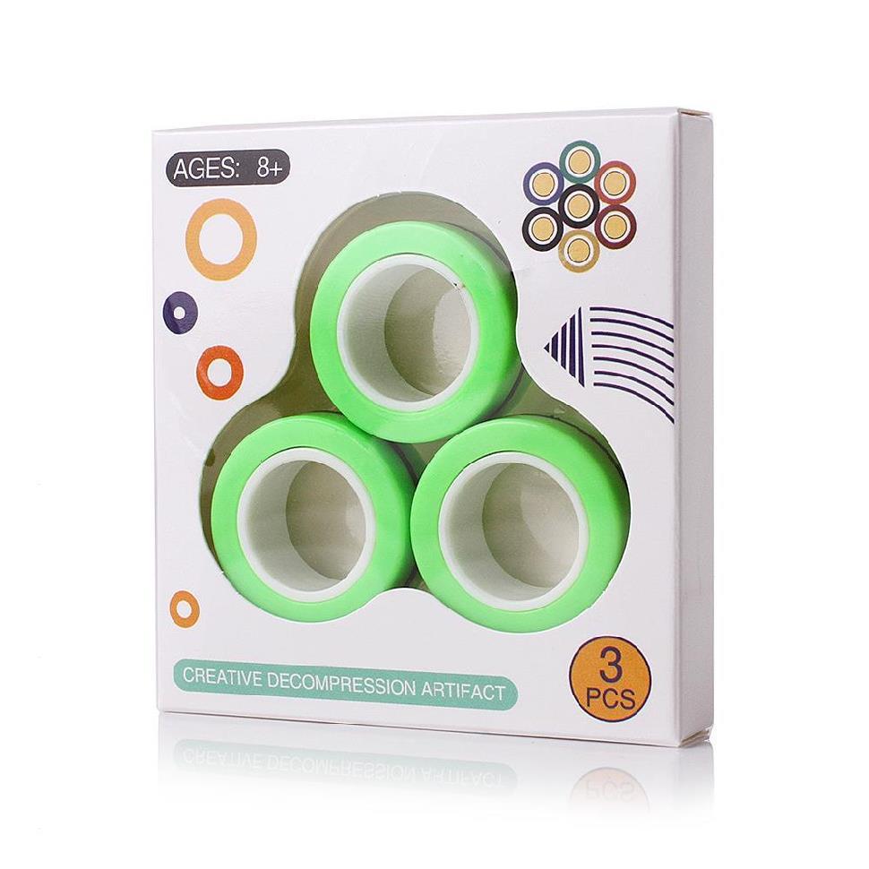 Fidget Spinner Magnetic Bracelet Ring - Image 4