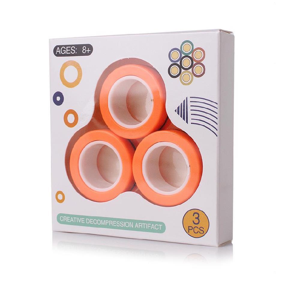 Fidget Spinner Magnetic Bracelet Ring - Image 2