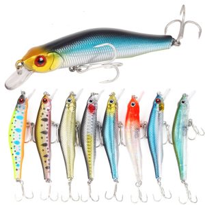 Bronze laser minnow lure