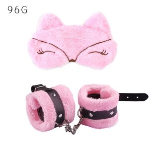 Plush Eye Mask Handcuffs