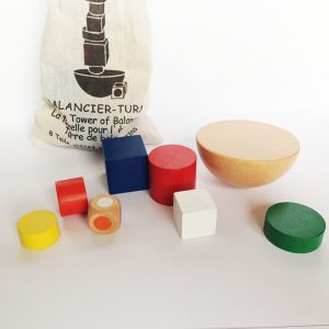 wooden balance game