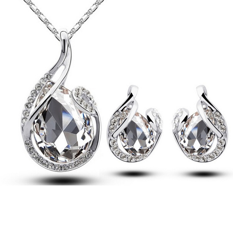 3pcs Rhinestone Necklace Set - Image 3