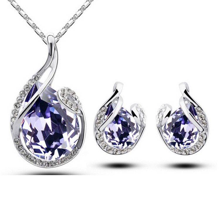 3pcs Rhinestone Necklace Set - Image 5