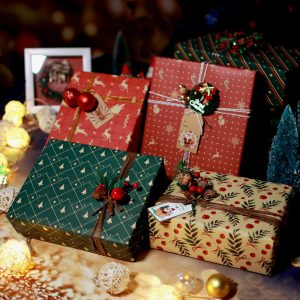 Christmas Printed Gift Paper