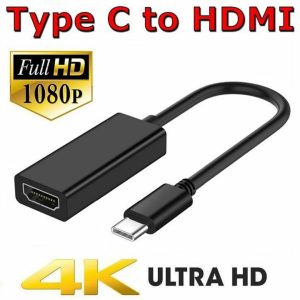 Type C USB-C 3.1 To HDMI Adapter