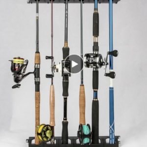 Luya fishing rod display stand