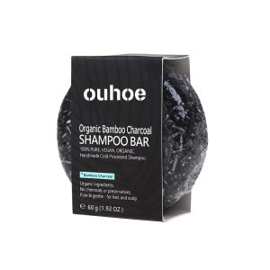 Organic Bamboo Charcoal Shampoo Bar