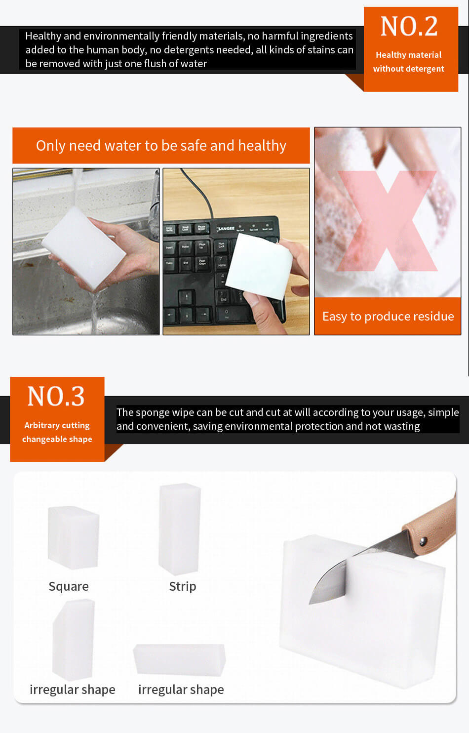 50 Foam Melamine Cleaners - Image 9