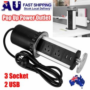Pop Up Power Point & 2 USB Outlet