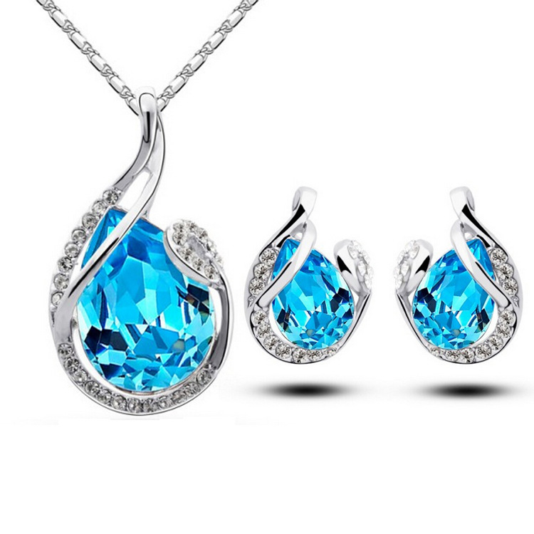 3pcs Rhinestone Necklace Set - Image 6