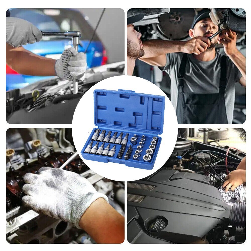 34 pcs E Torx Socket Set - Image 3