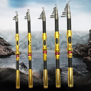 Carbon mini sea otter fishing rod