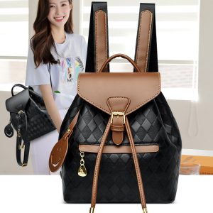 Leather Backpack Travel Pack
