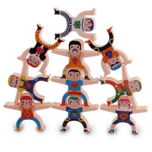 Cartoon Hercules Building Blocks