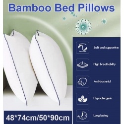 Twin Pack Hotel Quality Bed Pillow - Image 9