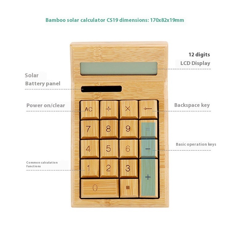 Solar Bamboo Calculator - Image 5