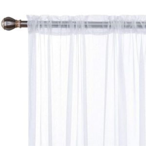 Window Curtain White lace
