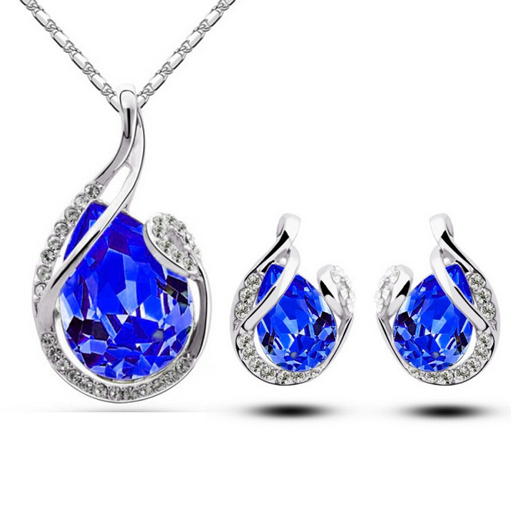 3pcs Rhinestone Necklace Set - Image 7