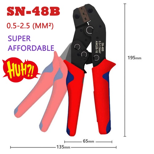 SN-48B Pin Crimping Tool AWG22-14