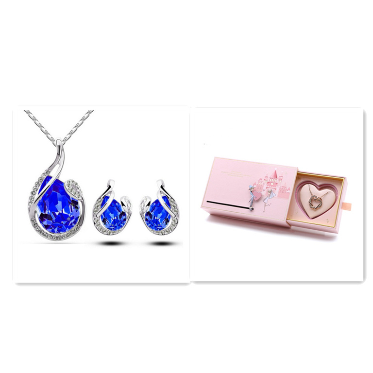 3pcs Rhinestone Necklace Set - Image 4