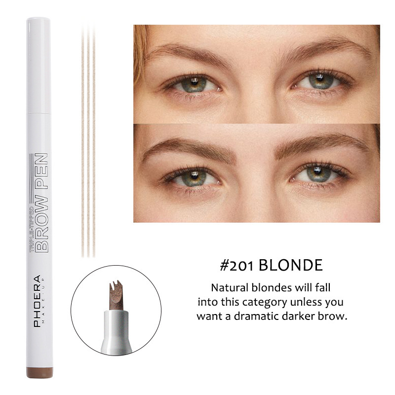 Ultra-Fine Four-Comb Eyebrow Pencil - Image 10