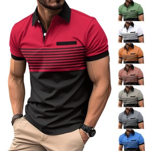 Striped Shirt With Pocket