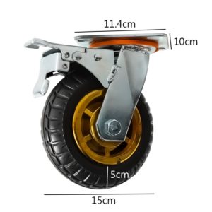 2 HD Swivel Casters 150mm