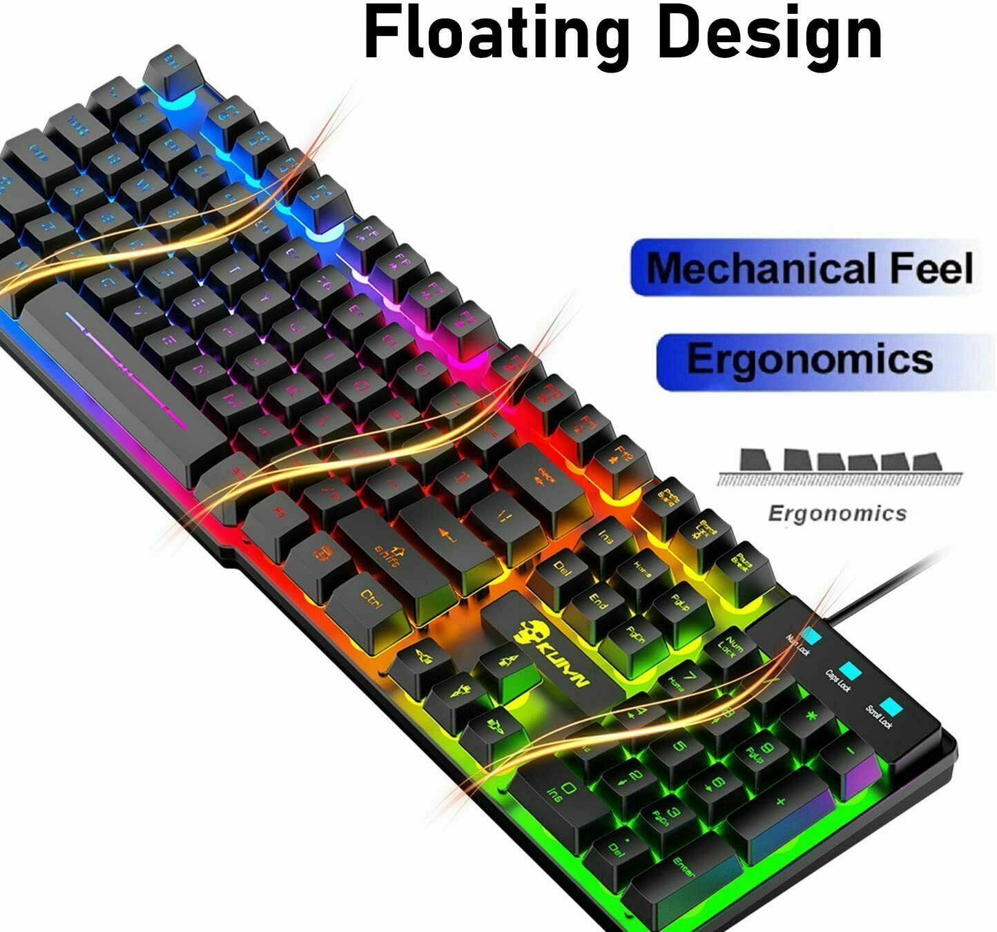 Gaming Keyboard Mouse Combo - Image 3