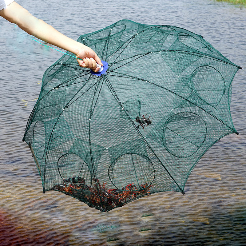 Automatic Folding Fishing Umbrella Net - Image 3