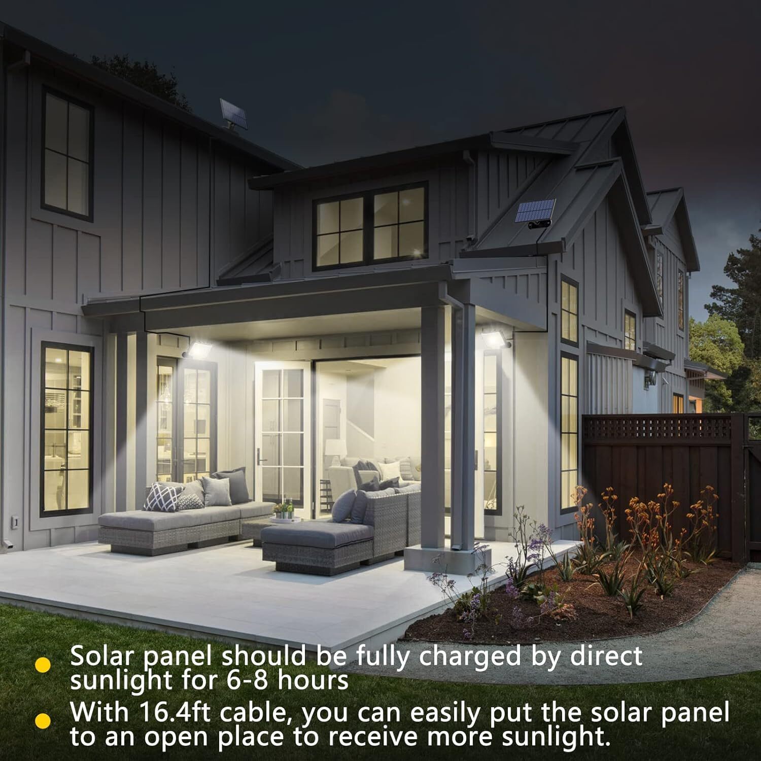 LED Solar Flood Light Motion Sensor - Image 4