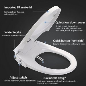 Toilet Seat Bidet With Cover
