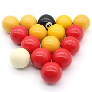 2" Pool Balls Red & Yellow