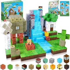 100Pcs Magnetic Building Blocks Set