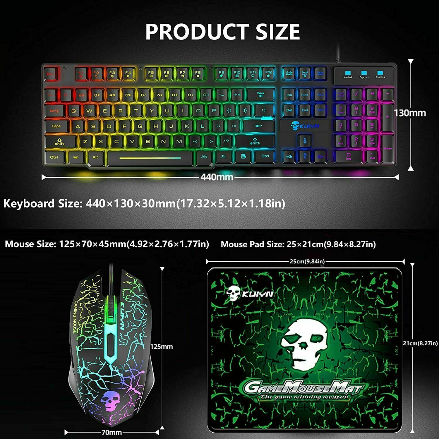 Gaming Keyboard Mouse Combo - Image 4