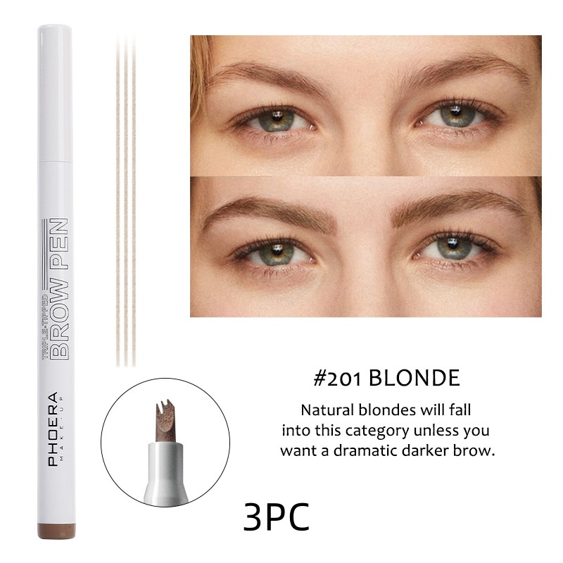 Ultra-Fine Four-Comb Eyebrow Pencil - Image 8