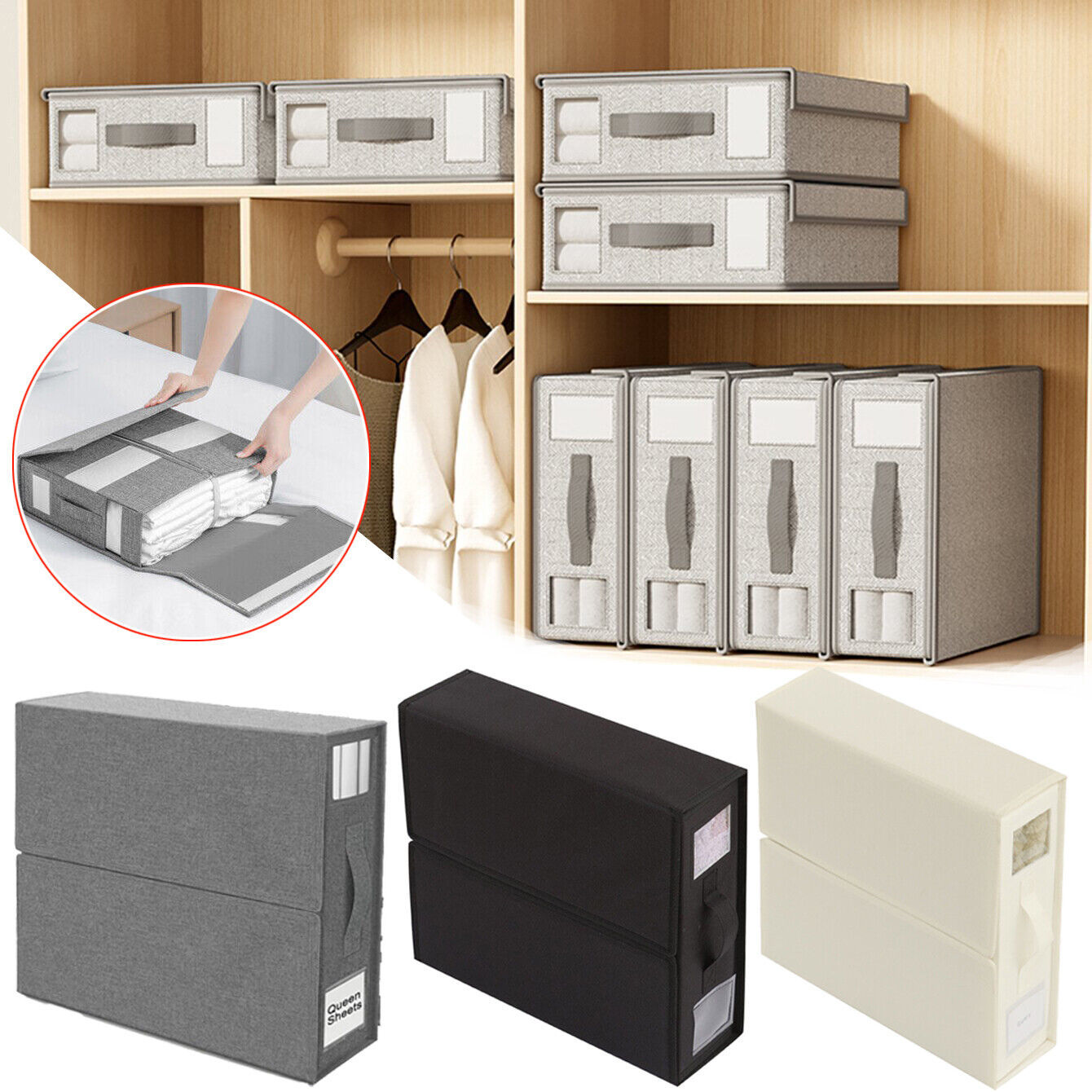 Bed Sheet Set Organiser - Image 3