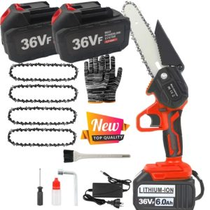 6" Cordless Electric Chainsaw