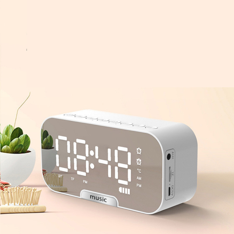 Portable Mirror Alarm Clock - Image 3
