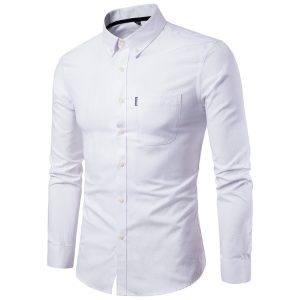 Slim Long Sleeve Dress Shirt