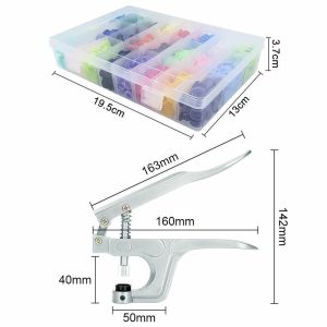300pcs Plier Tool & Press Studs