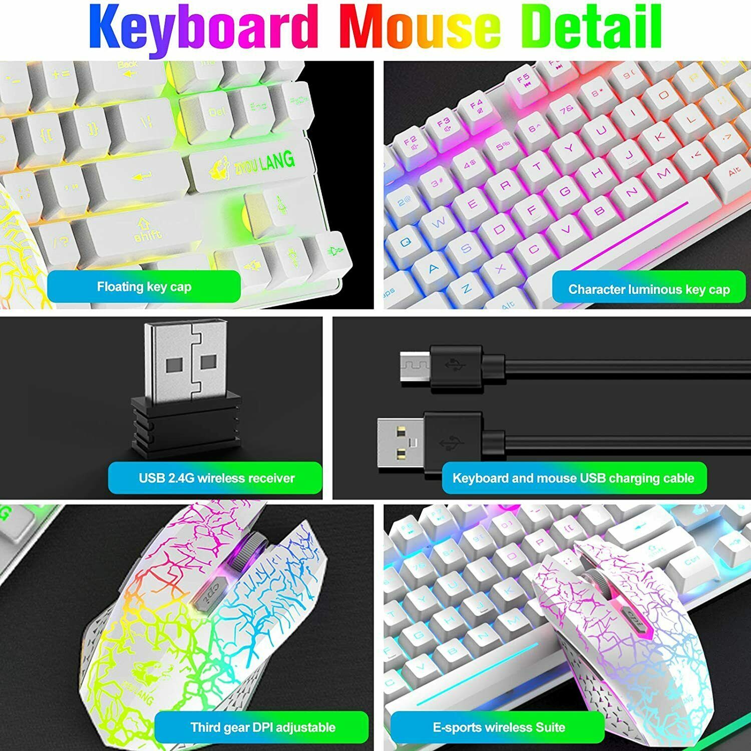 Gaming Keyboard Mouse Combo - Image 4